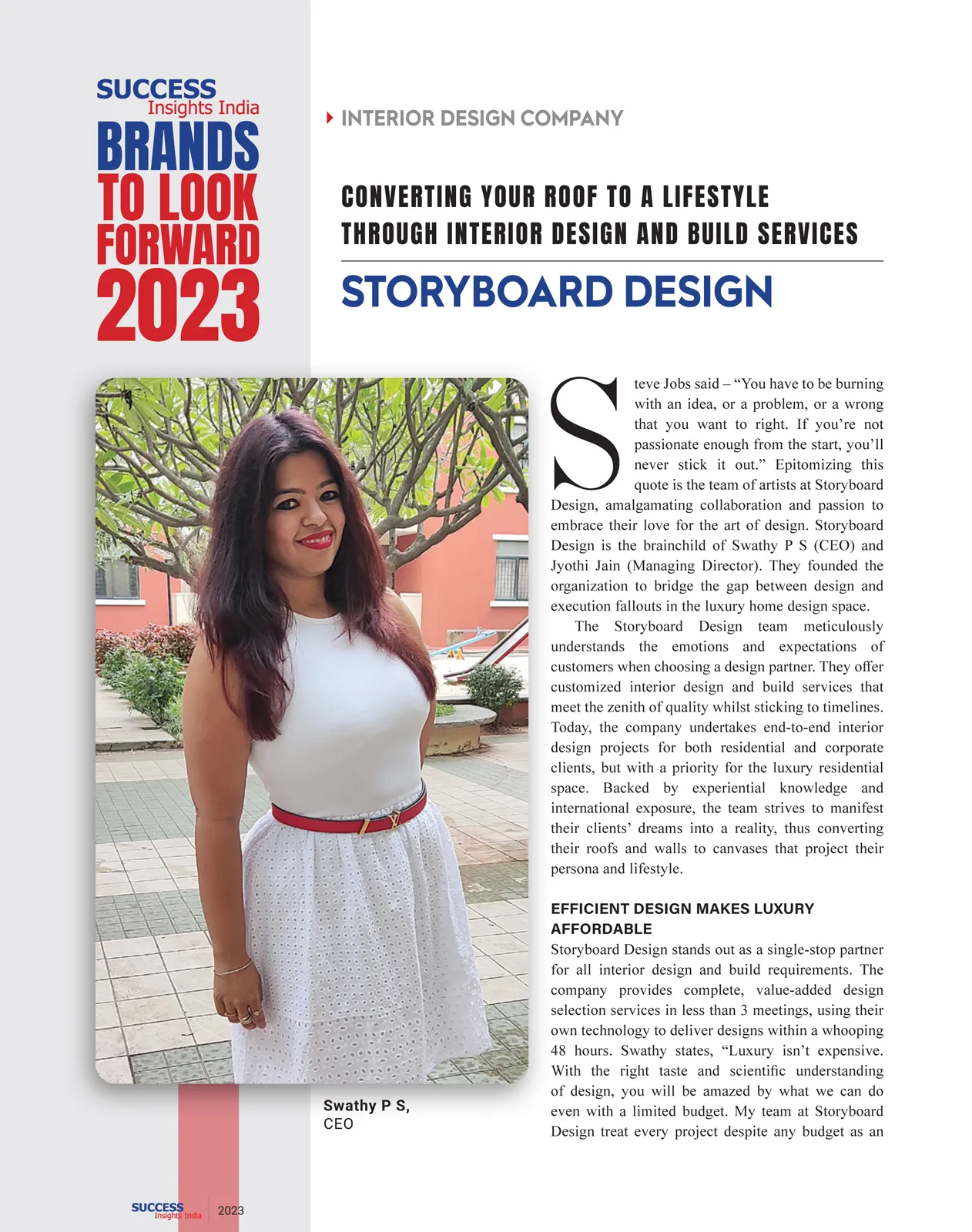 StoreyBoard Design Features